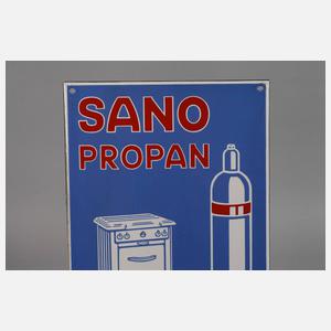 Blechschild Sano Propan