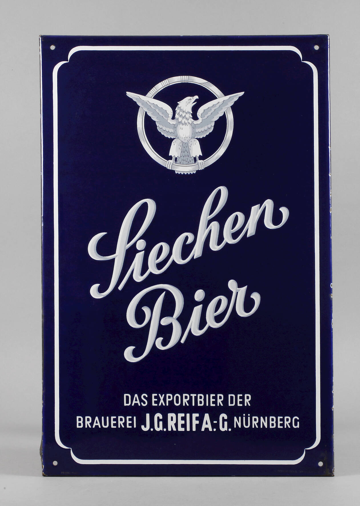 Blechschild Siecher Bier