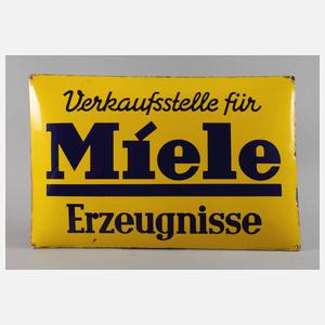 Blechschild Miele