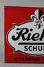 Blechschild Rieker Schuhe