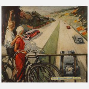 Werbeplakat Continental