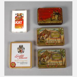 Konvolut Zigarettendosen