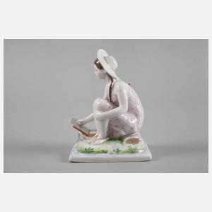 Die junge Künstlerin