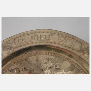 Silber russische Oblatenschale