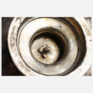 Silber russische Oblatenschale