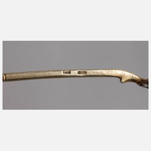 Russischer Silberlöffel mit Email