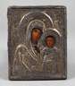 Kleine Marienikone im Oklad