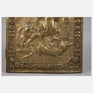 Ikone Georg der Drachentöter