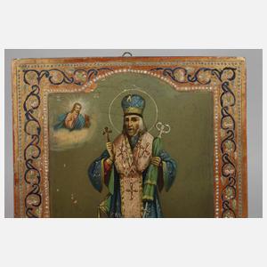 Ikone mit Heiligendarstellung