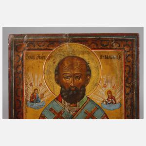 Ikone "Heiliger Nikolaus"