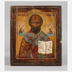Ikone "Heiliger Nikolaus"