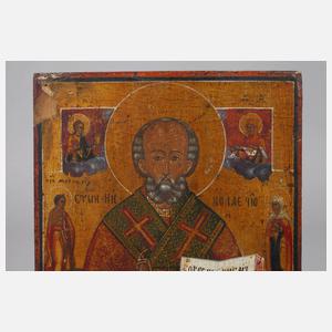 Ikone Heiliger Nikolaus