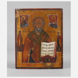 Ikone Heiliger Nikolaus