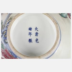 Große Schale Famille Rose