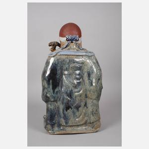 Keramikfigur Glücksgott Shou