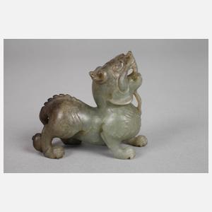 Zwei Jadeschnitzereien