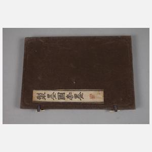 Konvolut Tuschsteine