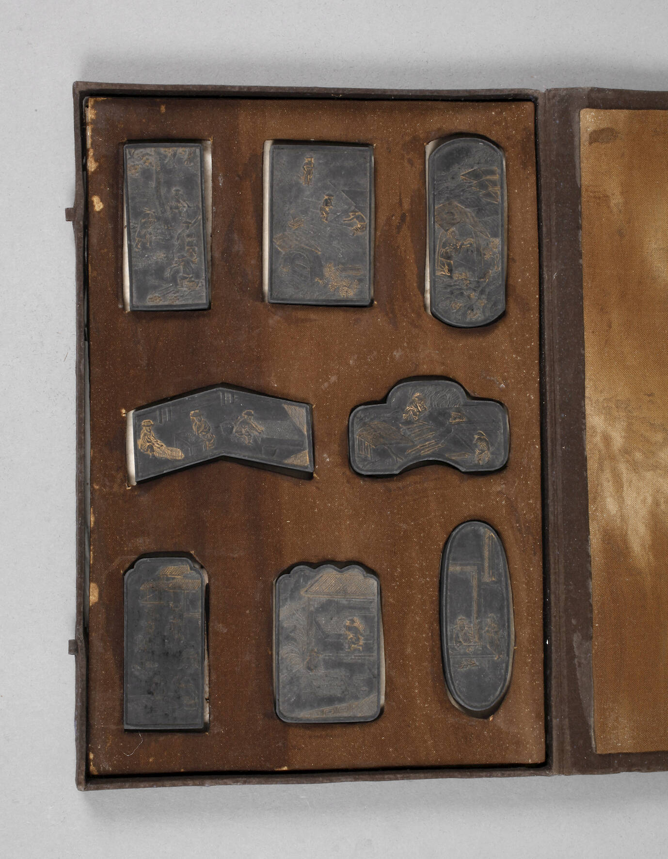 Konvolut Tuschsteine