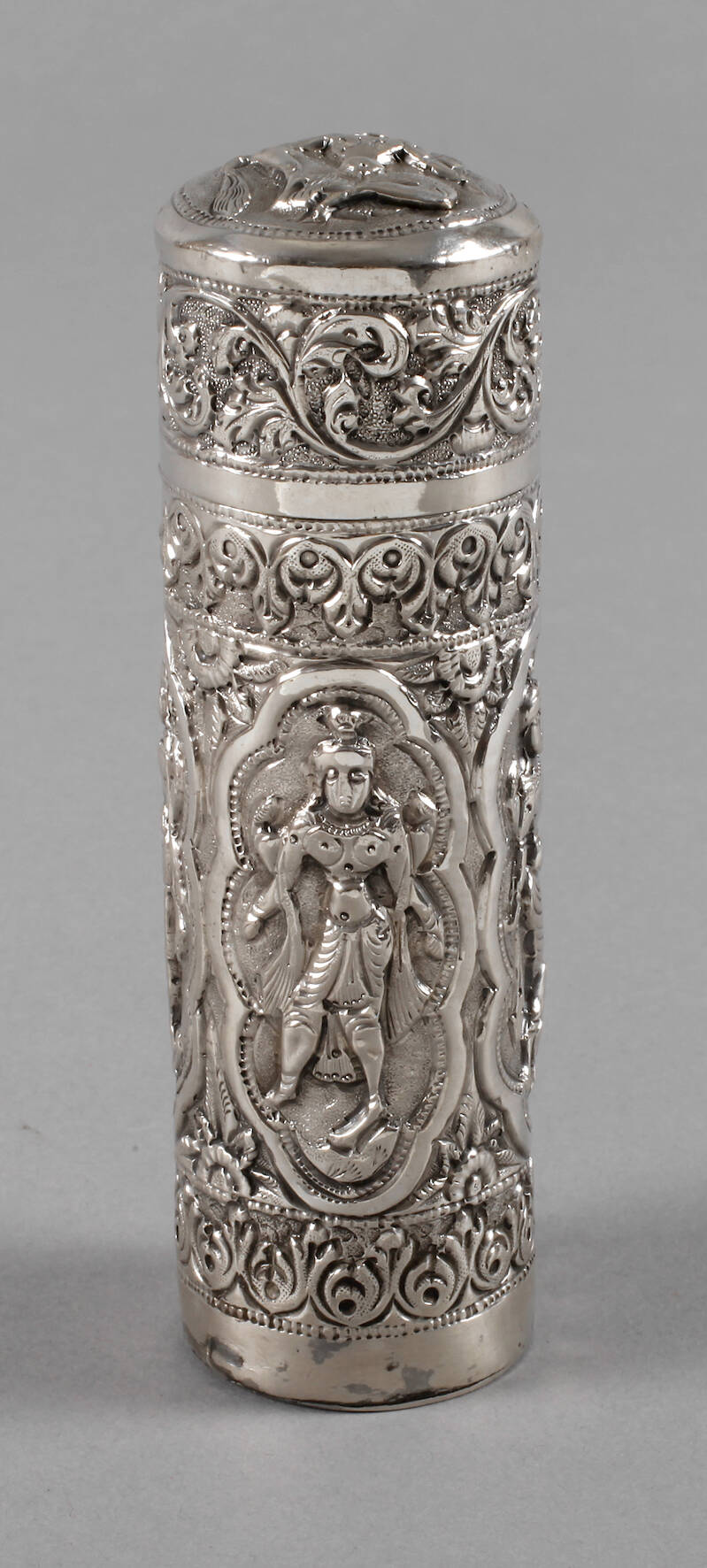 Zylinderdose Silber