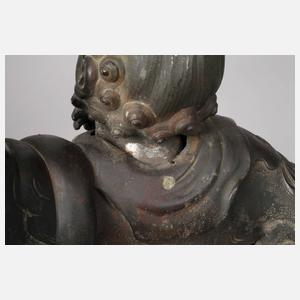 Bronzeplastik Guan Yu