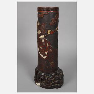 Paar große Pinselbecher