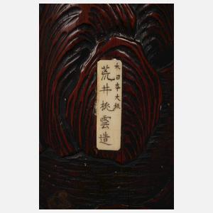 Paar große Pinselbecher