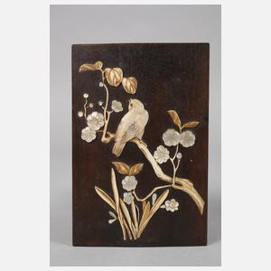 Drei Intarsienarbeiten