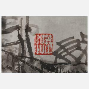 Tuschzeichnung China