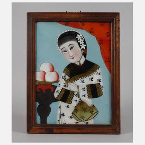 Hinterglasbild China