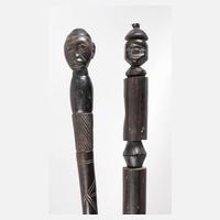 Zwei Zeremonialstäbe111