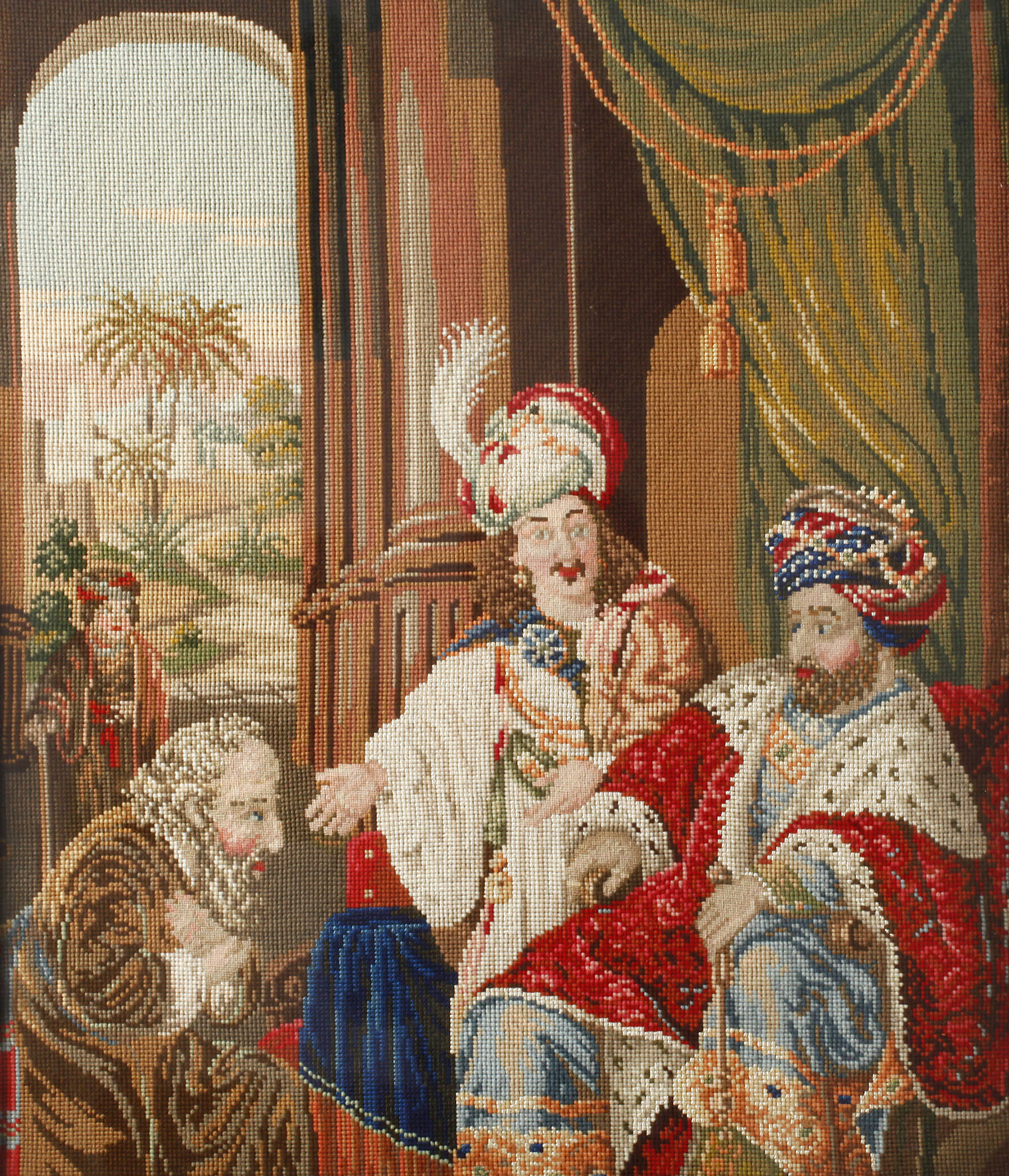 Stickbild Historismus