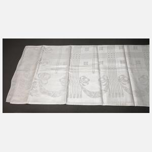 Großes Tafeltuch mit Streifendekor