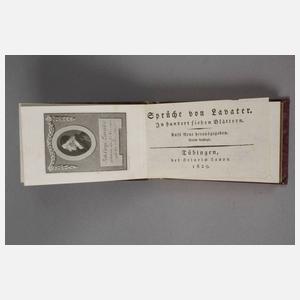 Sprüche von Lavater