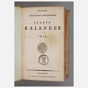 Herzoglich Mecklenburg-Schwerinscher Staatskalender 1813