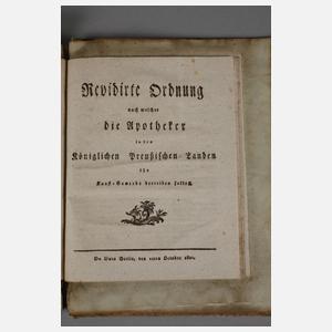 Königlich-Preußische Neue Arzney-Taxe