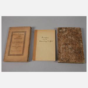 Kleines Konvolut  Schriften