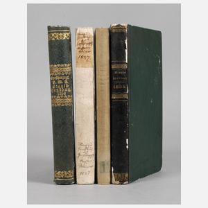 Vier Staatskalender Sachsen-Weimar-Eisenach