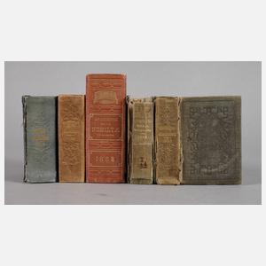 Konvolut Genealogische Taschenbücher