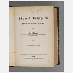 Der Krieg um die Rheingrenze 1870