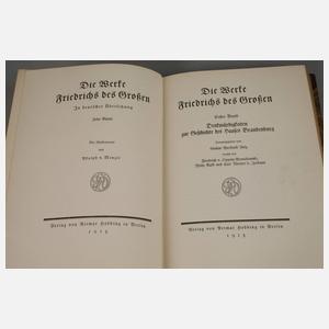 Die Werke Friedrichs des Großen