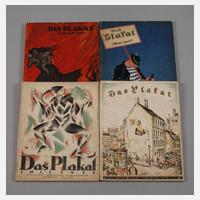 Vier Hefte "Das Plakat" 1917111