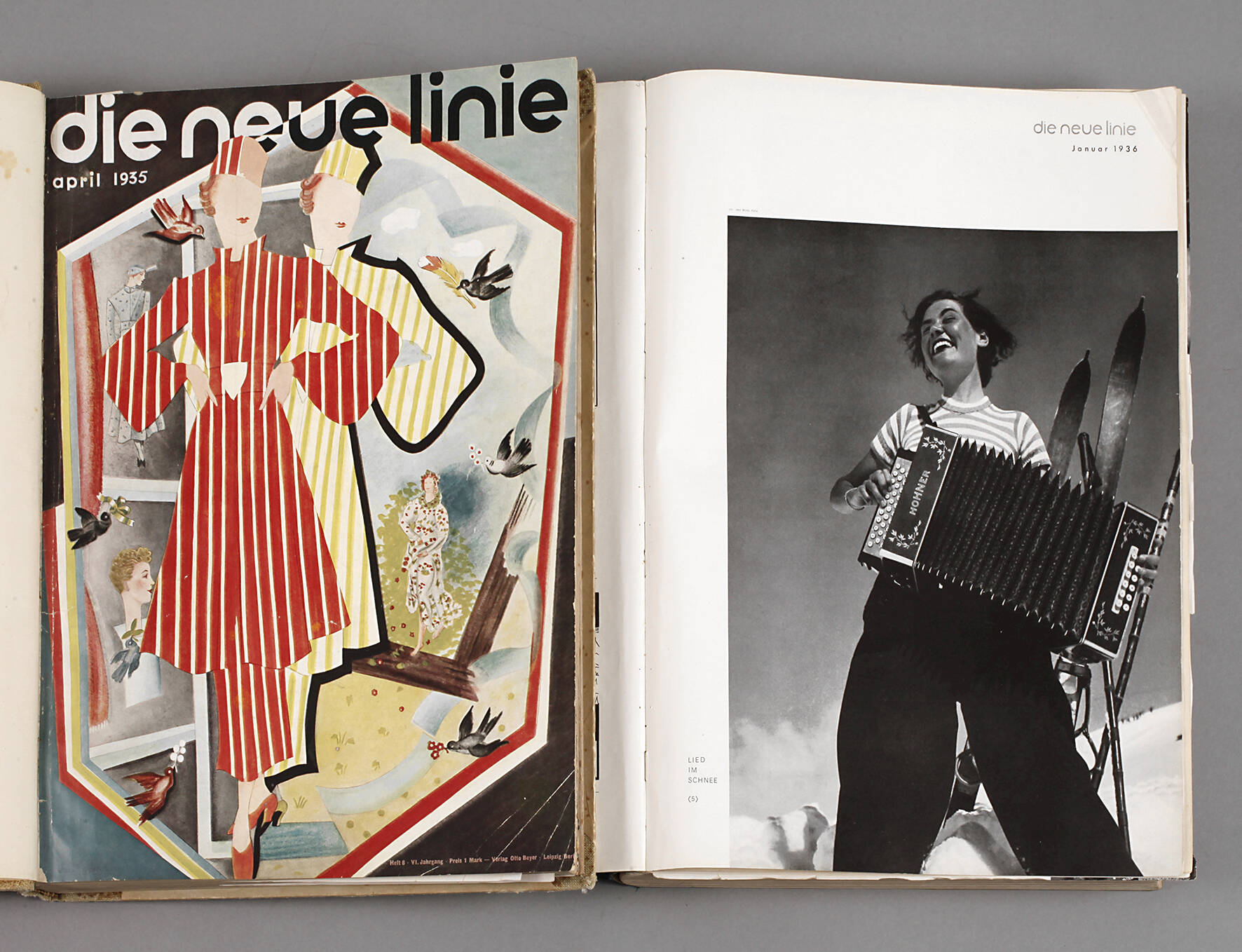 Zweimal "Die neue Linie"