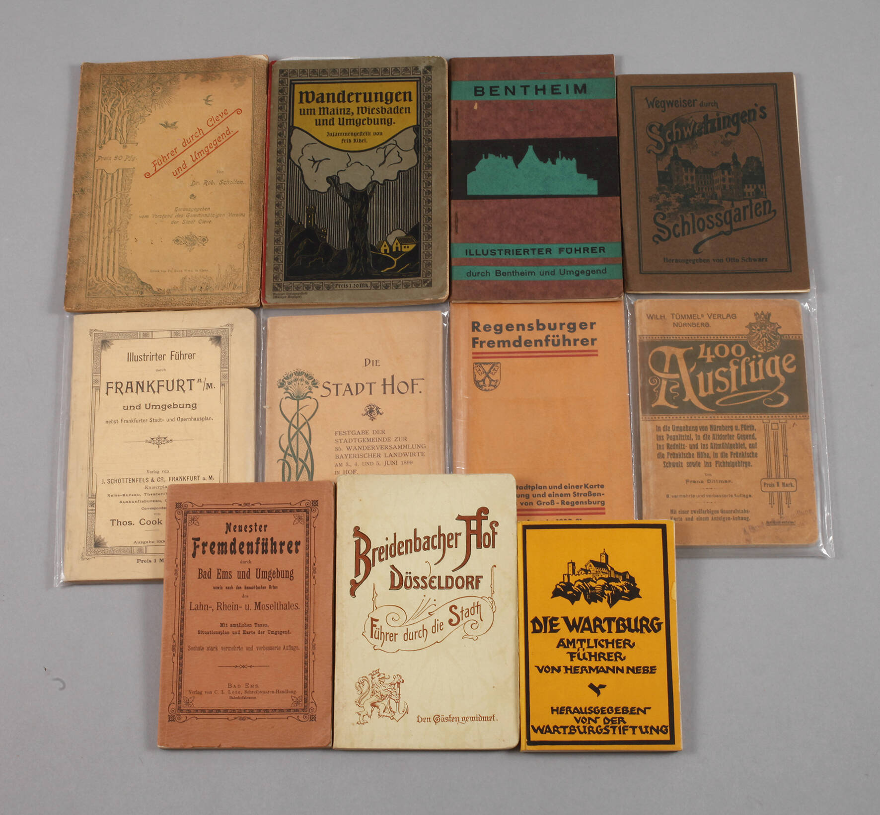 Konvolut Reiseführer
