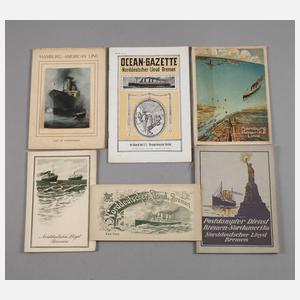 Konvolut Norddeutscher Lloyd Bremen