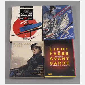 Vier Fachbücher Russische Kunst