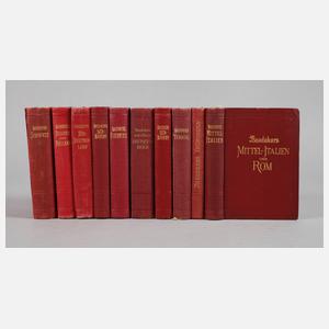 Konvolut Baedeker