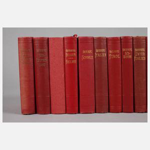 Konvolut Baedeker