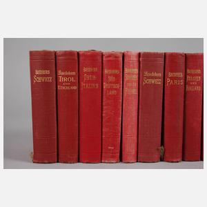 Konvolut Baedeker