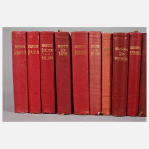Konvolut Baedeker