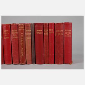 Konvolut Baedeker